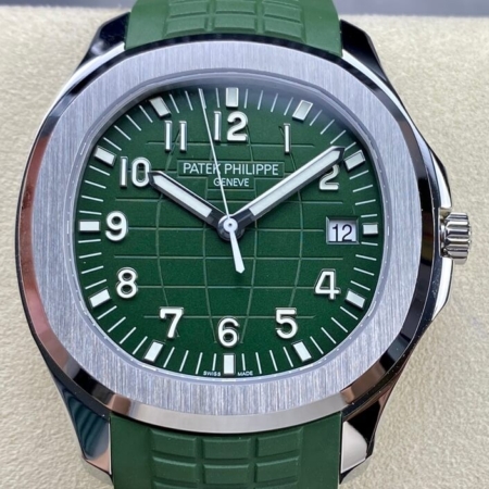 3K Factory Patek Philippe Aquanaut 5168G-010 Green Dial