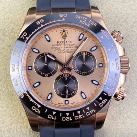 Clean Factory Rolex Cosmograph Daytona M116515LN-0018 Rose Gold Watch