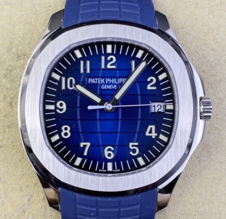 3K Factory Patek Philippe Aquanaut 5168G-001 Blue Dial