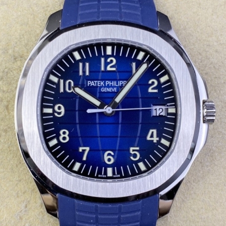 3K Factory Patek Philippe Aquanaut 5168G-001 Blue Dial