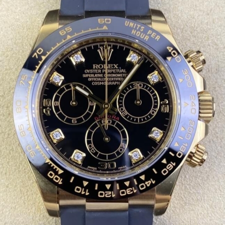 Clean Factory Rolex Cosmograph Daytona M116518LN-0046 Gold Watch