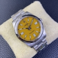 Clean Factory Rolex Oyster Perpetual M124300-0004 Yellow Dial Size 41mm Watches
