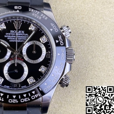 Clean Factory Best Rolex Cosmograph Daytona M116519LN-0025 Black Dial