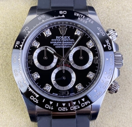 Clean Factory Best Rolex Cosmograph Daytona M116519LN-0025 Black Dial
