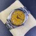Clean Factory Rolex Oyster Perpetual M124300-0004 Yellow Dial Size 41mm Watches