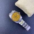Clean Factory Rolex Oyster Perpetual M124300-0004 Yellow Dial Size 41mm Watches