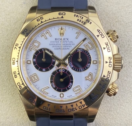 Clean Factory Rolex Cosmograph Daytona 116528 Gold Watch