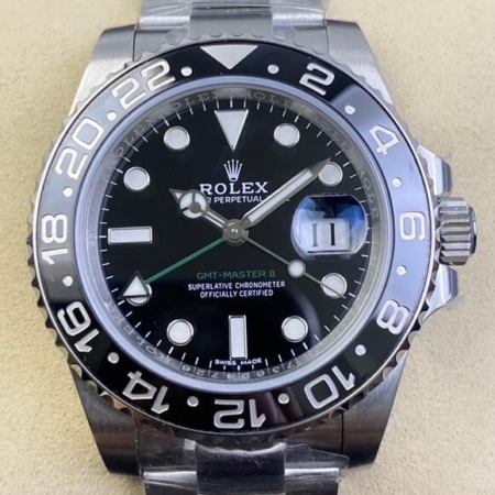 Clean Factory Rolex GMT Master II 116710LN-0001 Replica 3186
