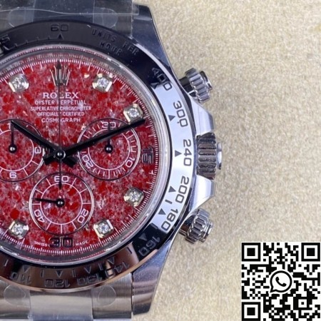 Clean Factory Watches Rolex Cosmograph Daytona 116589 Pomegranate Dial