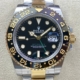 Clean Factory Replica Rolex GMT Master II 116713-LN-78203 Gold Watches