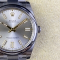 Clean Factory Rolex Oyster Perpetual M124300-0001 Silver Dial Size 41mm