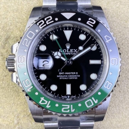 Clean Factory Rolex GMT Master II M126720VTNR-0001 Sprite Replica