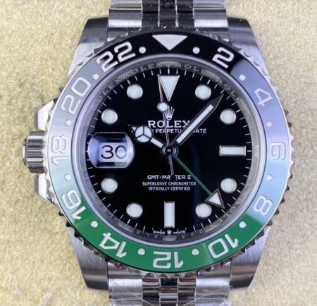 Clean Factory Rolex GMT Master II M126720VTNR-0002 Sprite Replica