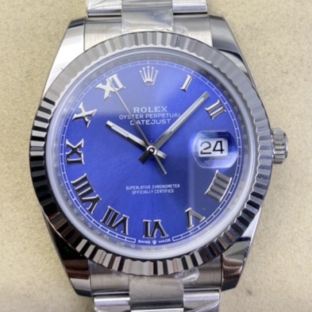 Clean Factory Replica Rolex Datejust M126334-0025 Blue Dial