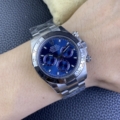 Clean Factory New Rolex Cosmograph Daytona M116509-0071 Blue Panda Plate