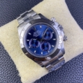 Clean Factory New Rolex Cosmograph Daytona M116509-0071 Blue Panda Plate