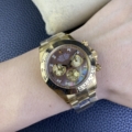 Clean factory VIP Upgrade dial Rolex Cosmograph Daytona m116508-0011 black panda dial Watch