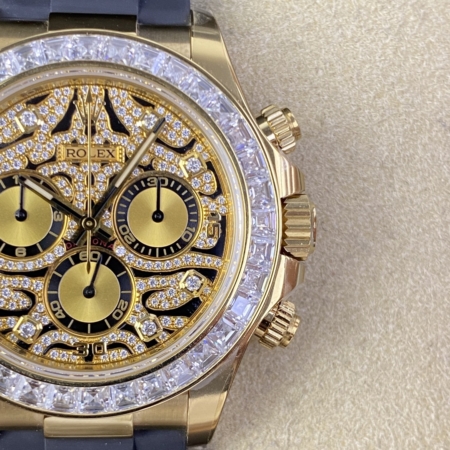Clean factory custom modification Rolex Cosmograph Daytona
