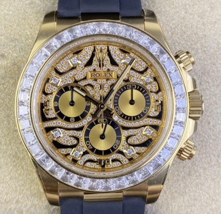 Clean factory custom modification Rolex Cosmograph Daytona