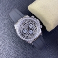 Clean Factory Custom Modified Watch Rolex Cosmograph Daytona 116588 TBR Tiger Dial Platinum Watch
