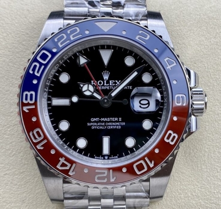 C+ Factory Replica Rolex GMT Master II M126710BLRO-0001 3285 Series