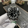 C+ Factory Fake Rolex GMT Master II 116713LN-0001 3285 Black Dial