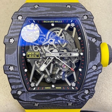 ZF Factory Richard Mille RM35-02 V3 Yellow Best Replica