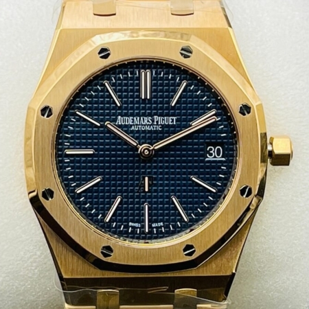ZF Factory Audemars Piguet Royal Oak 15202 Rose Gold Blue Dial Replicas