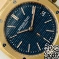 ZF Factory Audemars Piguet Royal Oak 15202 Rose Gold Blue Dial Replicas