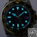 Clean Factory Fake Rolex GMT Master II M126713GRNR-0001 Black Dial 3285