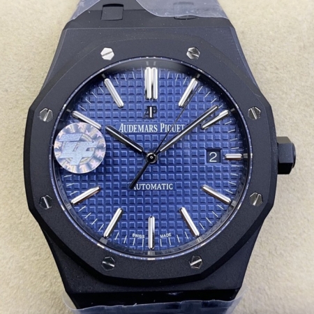 ZF Factory Audemars Piguet Royal Oak 15400 DLC Version Blue Dial Replicas
