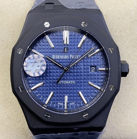 ZF Factory Audemars Piguet Royal Oak 15400 DLC Version Blue Dial Replicas