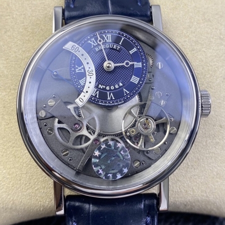ZF Factory Breguet Tradition 7097BB/GY/9WU Blue Dial Replica