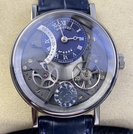 ZF Factory Breguet Tradition 7097BB/GY/9WU Blue Dial Replica