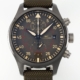 APS Factory IWC Pilot IW389002 Dark Gray Dial Watch