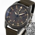 APS Factory IWC Pilot IW389002 Dark Gray Dial Watch