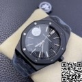 ZF Factory Audemars Piguet Royal Oak 15400 DLC Version Black Dial Replica