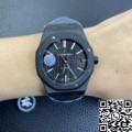 ZF Factory Audemars Piguet Royal Oak 15400 DLC Version Black Dial Replica