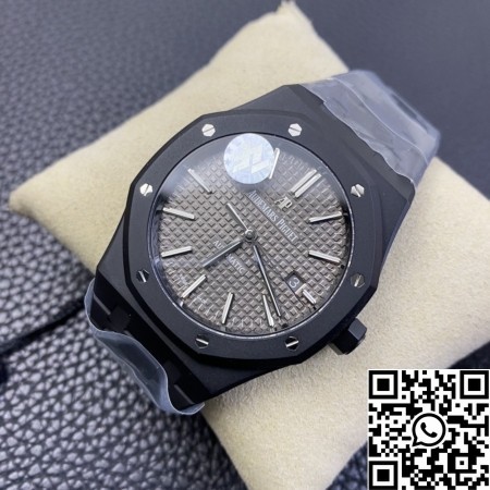 ZF Factory Audemars Piguet Royal Oak 15400 DLC Version Grey Dial Watch