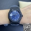 ZF Factory Audemars Piguet Royal Oak 15400 DLC Version Blue Dial Replicas
