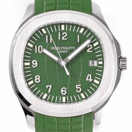 ZF Factory Patek Philippe Aquanaut 5168G-010 Green Dial Replica