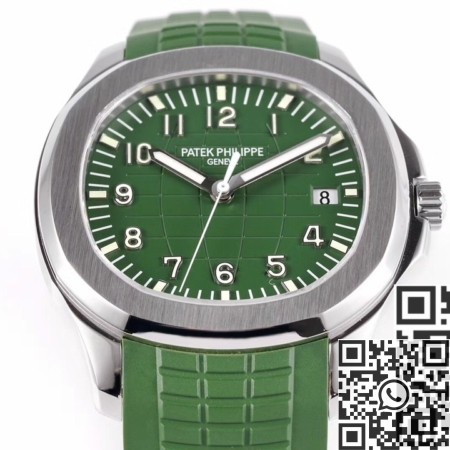 ZF Factory Patek Philippe Aquanaut 5168G-010 Green Dial Replica