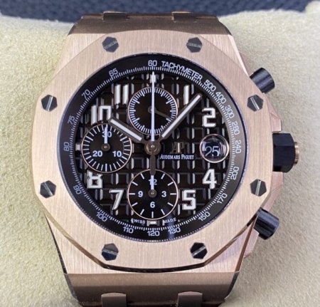 APF Factory Watches AP Royal Oak Offshore 26470 Rose Gold Replica