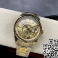 Noob Factory Rolex Sky Dweller M326933-0009 Golden Watches