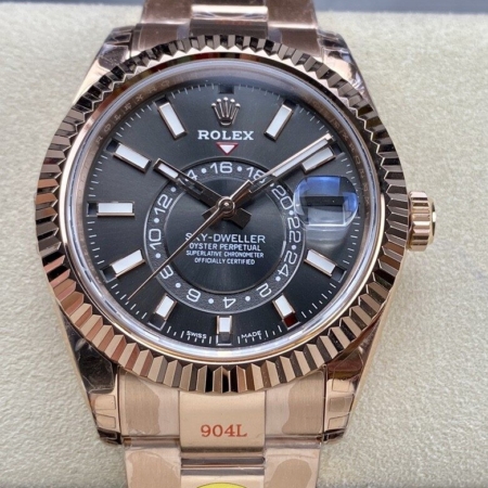Noob Factory Rolex Sky Dweller M326935-0007 Rose Gold Watches