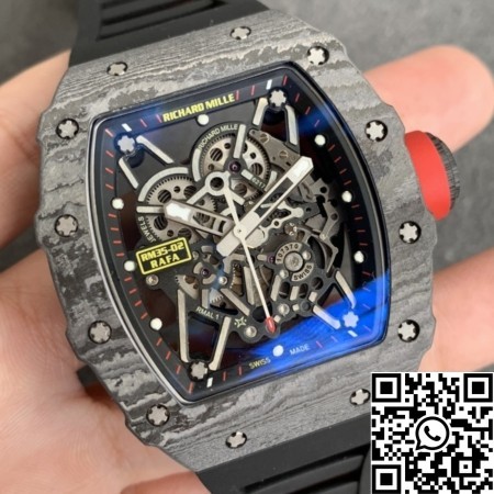 ZF Factory Richard Mille RM35-02 Carbon Fiber Case Replicas