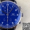 ZF Factory IWC Portugieser IW371491 Blue Panda Plate Replica