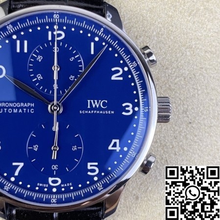 ZF Factory IWC Portugieser IW371491 Blue Panda Plate Replica