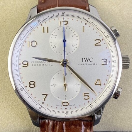 ZF Factory IWC Portugieser IW371445 Silver Dial Watch