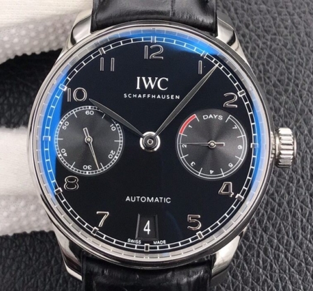 ZF Factory IWC Portugieser IW500109 Black Dial Fake Watches